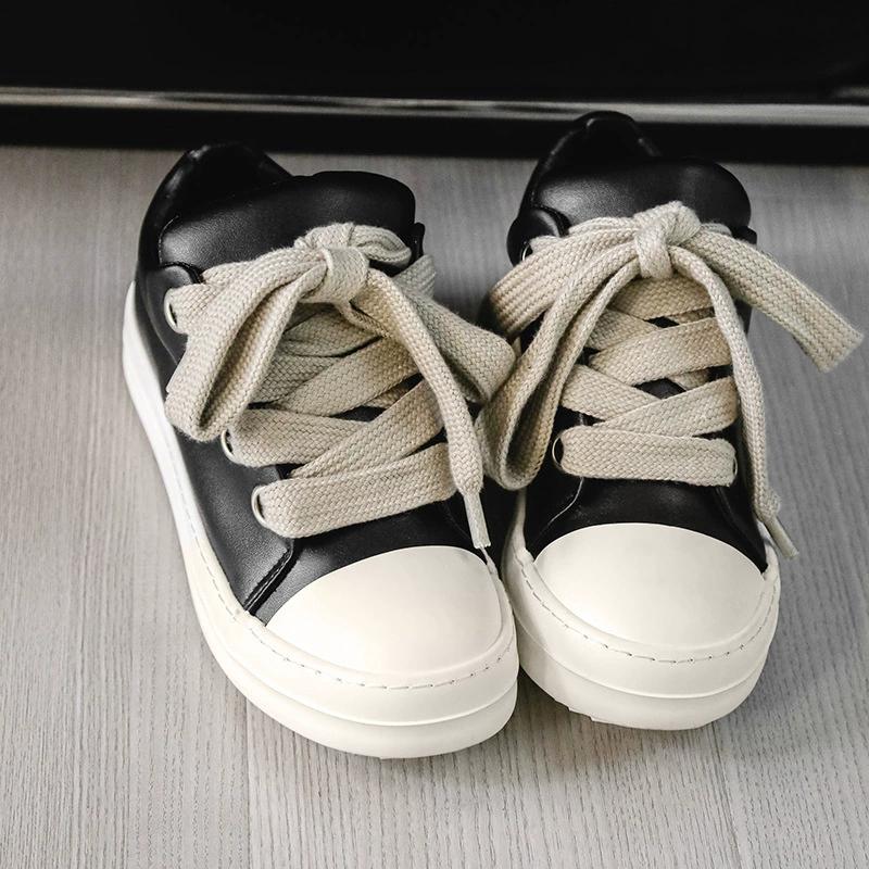 Small Niche High Street Men s Shoes Gear Sole Casual Leather Shoes RO Chubby Bread Shoes Men 35 чорний
Small Niche High Street Men s Shoes Gear Sole Casual Leather Shoes RO Chubby Bread Shoes Men 35 чорний