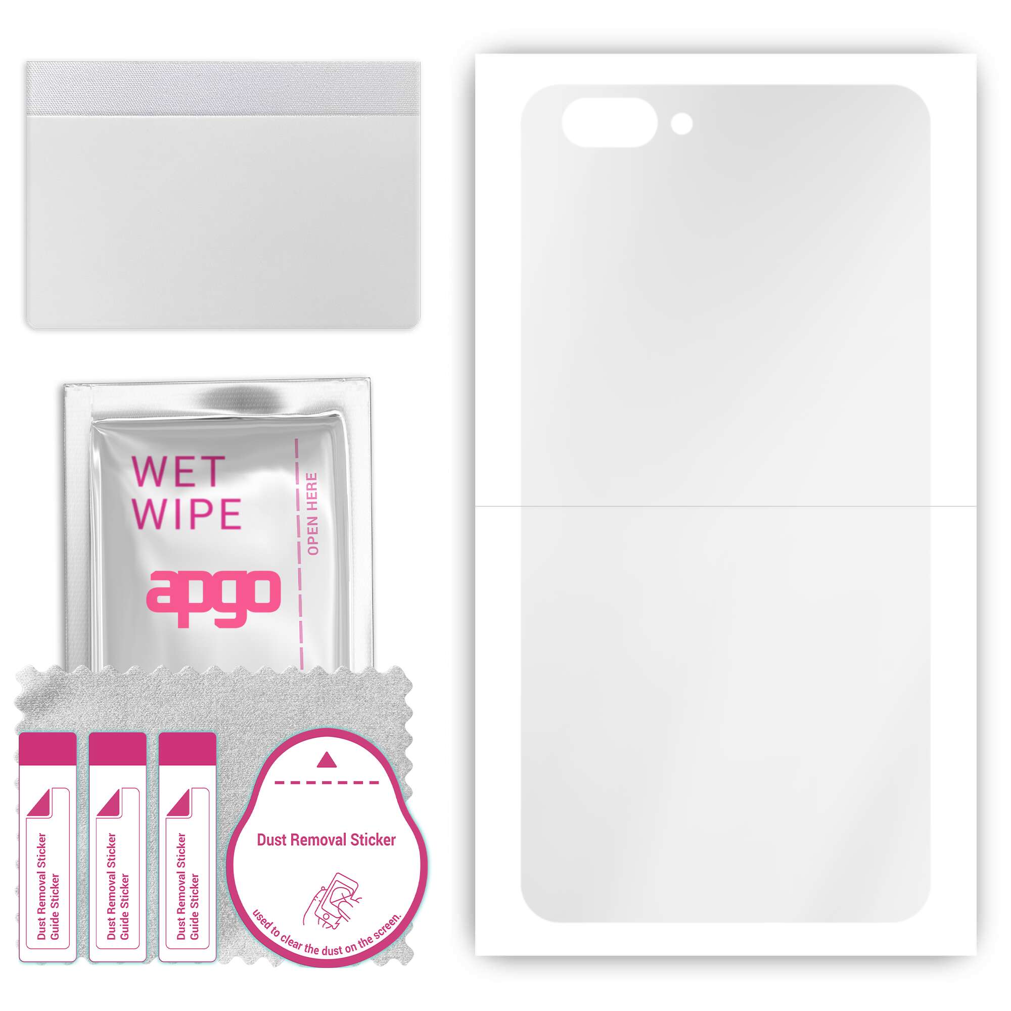 apgo Ultra Clear Protective Skin Sticker for the back compatible with Cubot Rainbow 2, Wrap Film, Hydrogel Film, Flexible, Soft TPU with positioning l
apgo Ultra Clear Protective Skin Sticker for the back compatible with Cubot Rainbow 2, Wrap Film, Hydrogel Film, Flexible, Soft TPU with positioning l