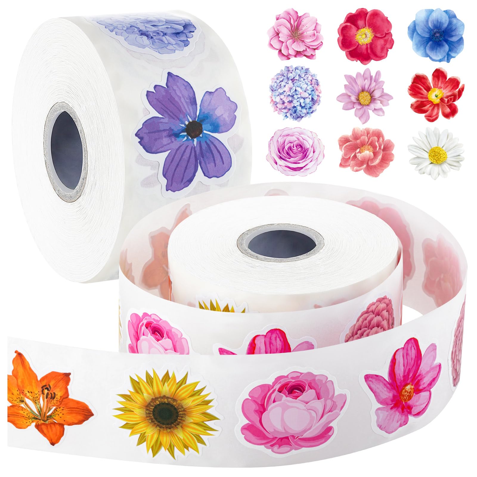 Flower Stickers,Flower Stickers Roll for Kids,Flower Roll Sticker for Scrapbooks,Water Bottle,Present Boxes Decorations(16 Styles) Flower Stickers
Flower Stickers,Flower Stickers Roll for Kids,Flower Roll Sticker for Scrapbooks,Water Bottle,Present Boxes Decorations(16 Styles) Flower Stickers