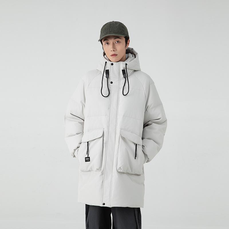 Мужской пуховик новый пух белой утки средней длины парный зимний теплый пиджак повседневный с капюшоном модная мужская одежда 3XL
Мужской пуховик новый пух белой утки средней длины парный зимний теплый пиджак повседневный с капюшоном модная мужская одежда 3XL