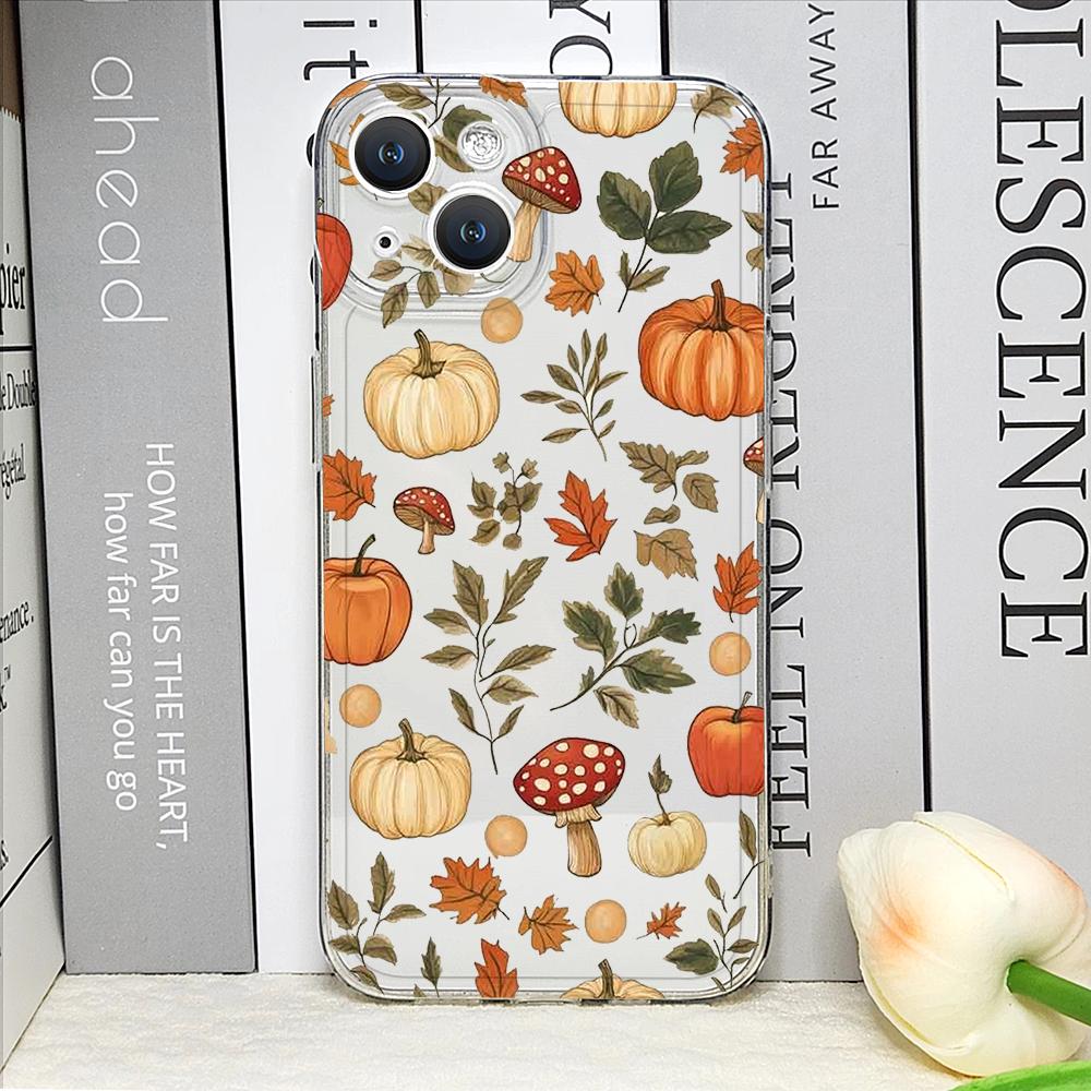 Autumn Maple Leaf Pumpkin Print Clear Phone Case for IPhone 14 Pro 13 11 12 15 16 Pro Max XR XS X 7 8 14Plus 16e Soft Back Cover iPhone 15 Pro Max
Autumn Maple Leaf Pumpkin Print Clear Phone Case for IPhone 14 Pro 13 11 12 15 16 Pro Max XR XS X 7 8 14Plus 16e Soft Back Cover iPhone 15 Pro Max