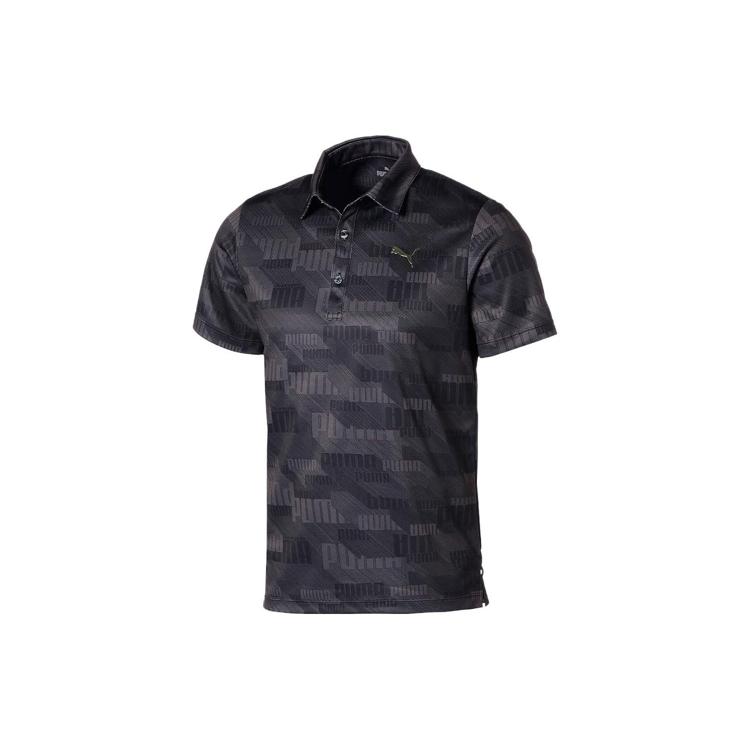 Puma FW22 Letter Logo All Over Print Crew Neck Short Sleeve Polo Shirt Men Polo Shirts Black 930522-01 M
Puma FW22 Letter Logo All Over Print Crew Neck Short Sleeve Polo Shirt Men Polo Shirts Black 930522-01 M