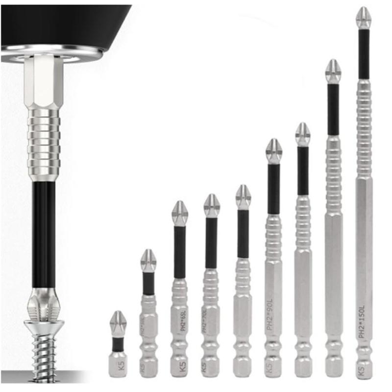 9Pcs Impact Antislip Screwdriver Bit 1/4inch Hex Shank Magnetic Tip Crossing Screwdriver Bit Set Impact Bit 1
9Pcs Impact Antislip Screwdriver Bit 1/4inch Hex Shank Magnetic Tip Crossing Screwdriver Bit Set Impact Bit 1