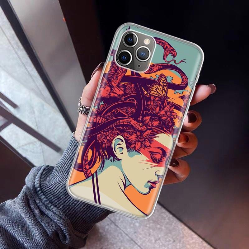 Medusa Greek Mythology Phone Case For iPhone 17 Air 11 13 Mini 14 15 Plus 16 12 Pro Max 16E SE 7 8 Pattern Soft TPU Back Cover iPhone 14 Pro
Medusa Greek Mythology Phone Case For iPhone 17 Air 11 13 Mini 14 15 Plus 16 12 Pro Max 16E SE 7 8 Pattern Soft TPU Back Cover iPhone 14 Pro