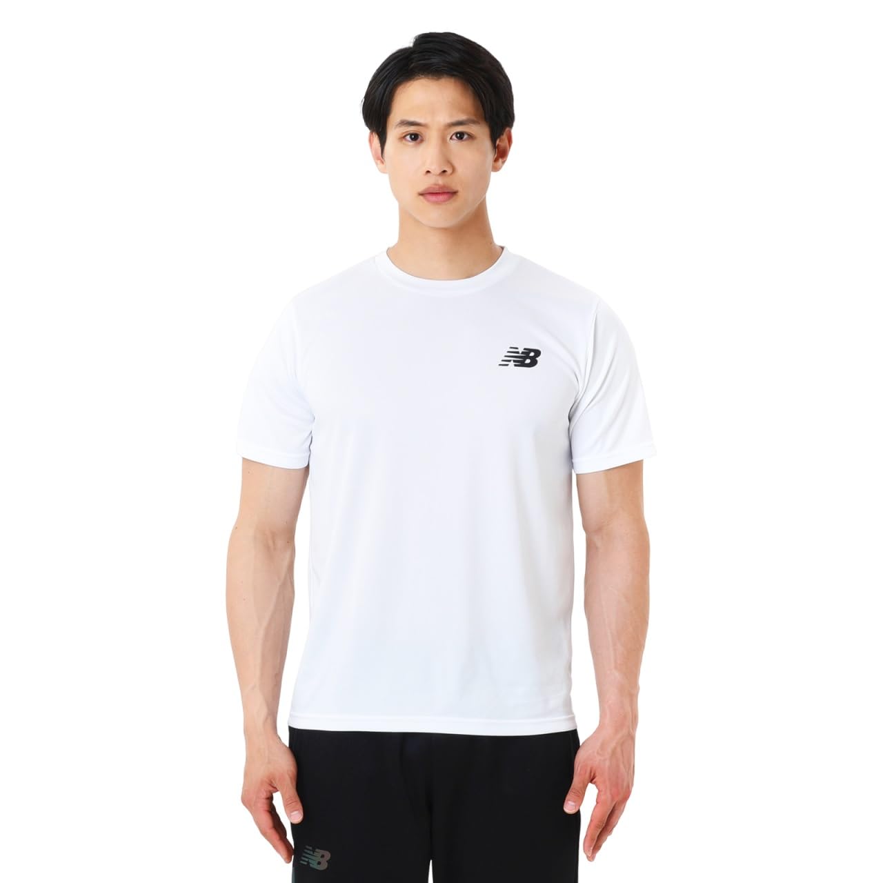 New Balance Training Short Sleeve Shirt Short Sleeve Soccer Running Dry Quick Drying Breathable WT Men s (AMT45401) Men s (White)
New Balance Training Short Sleeve Shirt Short Sleeve Soccer Running Dry Quick Drying Breathable WT Men s (AMT45401) Men s (White)