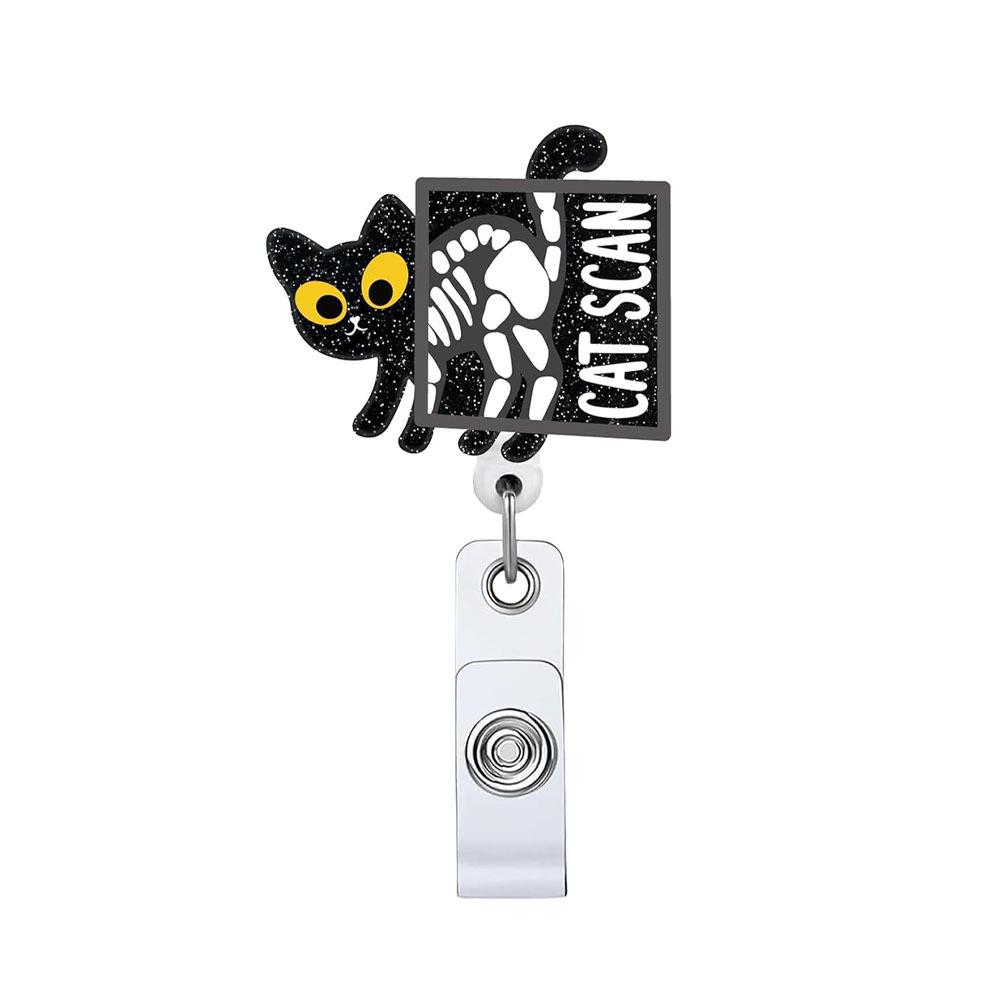 Glitter Acrylic Easy To Pull Badge Telescopic Buckle 360° Rotation Retractable Doctor Nurse Badge Reel Bottle Id Card Holder
Glitter Acrylic Easy To Pull Badge Telescopic Buckle 360° Rotation Retractable Doctor Nurse Badge Reel Bottle Id Card Holder