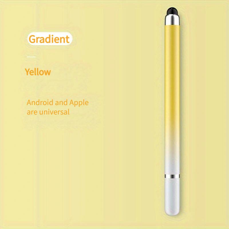 Яркая Художественная Градиентная Ручка-Стилус - Двусторонний, Сверхчувствительный, Универсальный Стилус для Мобильного Телефона для Рисования, Художественных Творений и Повседневного Использования жёлтый
Яркая Художественная Градиентная Ручка-Стилус - Двусторонний, Сверхчувствительный, Универсальный Стилус для Мобильного Телефона для Рисования, Художественных Творений и Повседневного Использования жёлтый