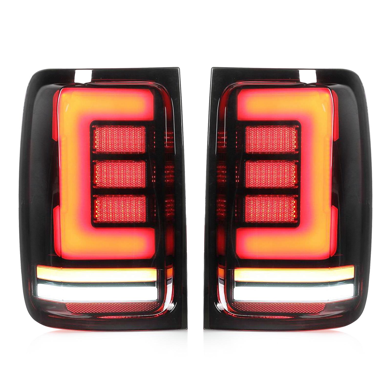 1 пара светодиодных задних фонарей с динамическим указателем поворота, дымчатыми линзами, высокой яркостью, водонепроницаемостью IP67
1 пара светодиодных задних фонарей с динамическим указателем поворота, дымчатыми линзами, высокой яркостью, водонепроницаемостью IP67