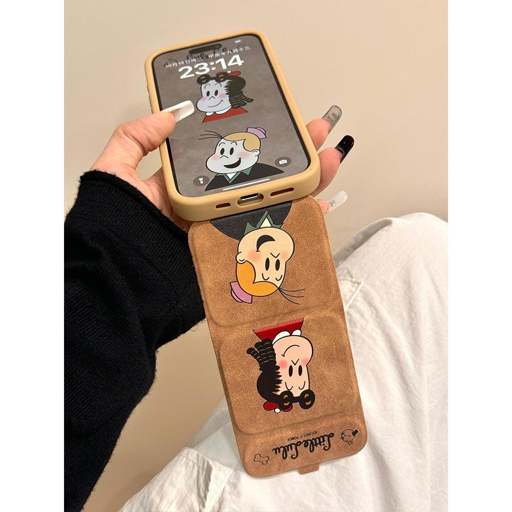 Maillard Brown Cute Lulu Cartoon for IPhone15promax Phone Case for Apple 16 Folding Stand 14 For iPhone 11
Maillard Brown Cute Lulu Cartoon for IPhone15promax Phone Case for Apple 16 Folding Stand 14 For iPhone 11