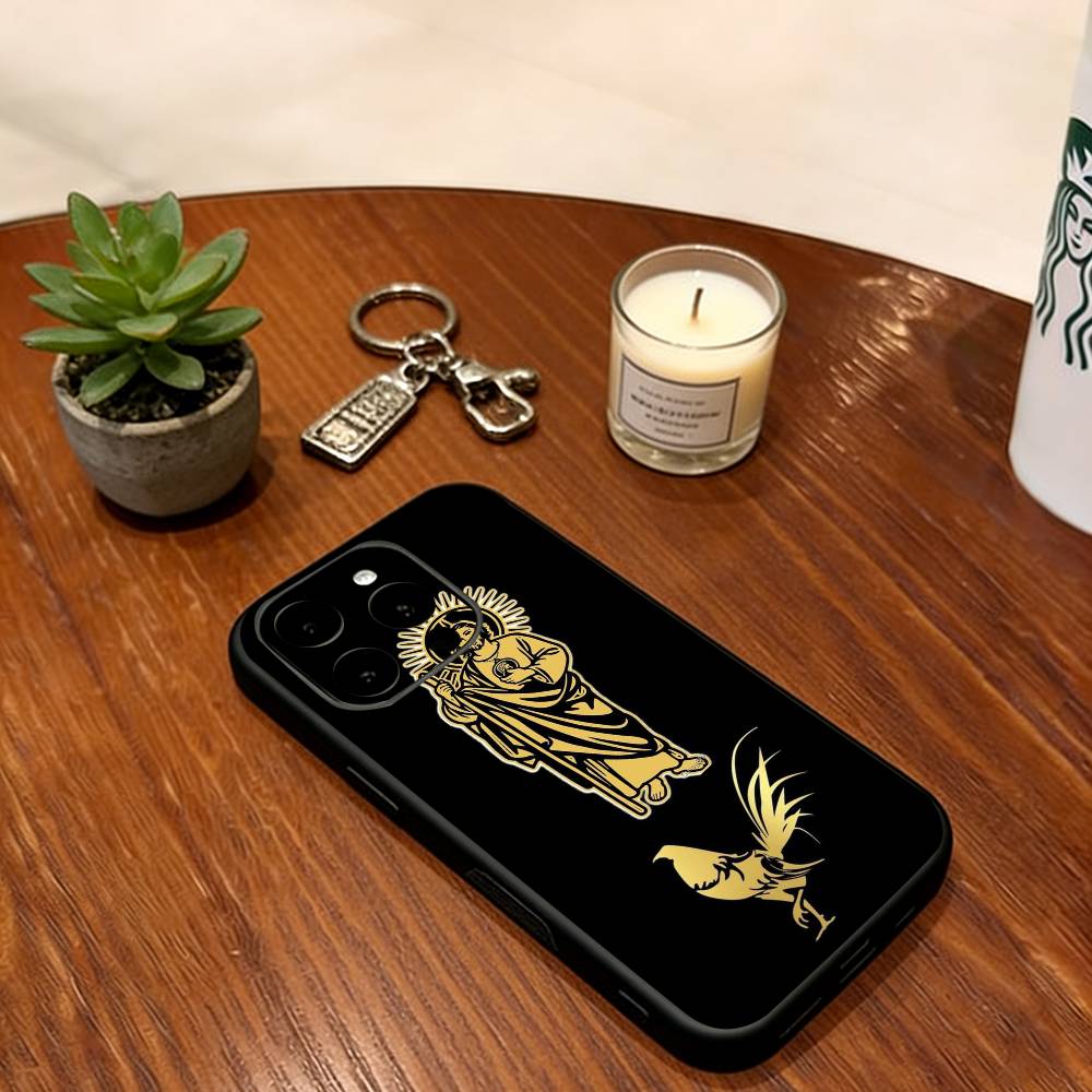 San Judas Tadeo ART Phone Case For iPhone 17, 16,15,14,13,12,11 Plus,Pro Max, Others Soft Black Cover iPhone14
San Judas Tadeo ART Phone Case For iPhone 17, 16,15,14,13,12,11 Plus,Pro Max, Others Soft Black Cover iPhone14