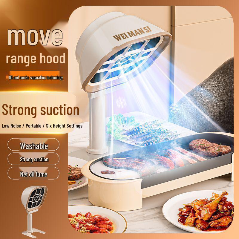Portable Desktop Range Hood & Air Purifier: Hot Pot Smoke Extraction & Deodorization for Home & Dorm
Portable Desktop Range Hood & Air Purifier: Hot Pot Smoke Extraction & Deodorization for Home & Dorm