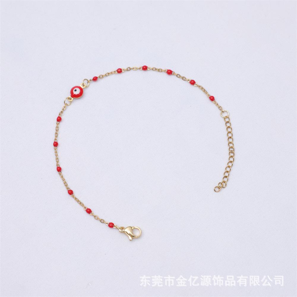 Simple Fashion Stainless Steel Colorful Dripping Glaze Ecil Eyes Lucky Amulet Bracelet for Women Men Zircon Gifts Do Not Fade красный
Simple Fashion Stainless Steel Colorful Dripping Glaze Ecil Eyes Lucky Amulet Bracelet for Women Men Zircon Gifts Do Not Fade красный