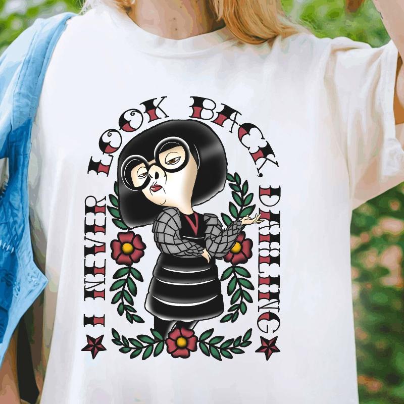 Walt 2026 Incredibles Retro Funny Edna Tattoo Style Print Fashion Womens TShirt Short Sleeve Loose Plus Size Top S
Walt 2026 Incredibles Retro Funny Edna Tattoo Style Print Fashion Womens TShirt Short Sleeve Loose Plus Size Top S