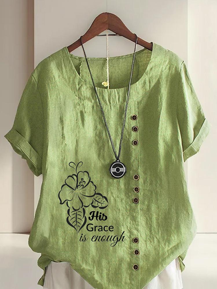 Women s Fashion Flower Letter Lines Print Shot Sleeve T-shirt Loose Cotton Shirt Casual Loose Summer Blouse Tops Plus Size 5XL зелений
Women s Fashion Flower Letter Lines Print Shot Sleeve T-shirt Loose Cotton Shirt Casual Loose Summer Blouse Tops Plus Size 5XL зелений