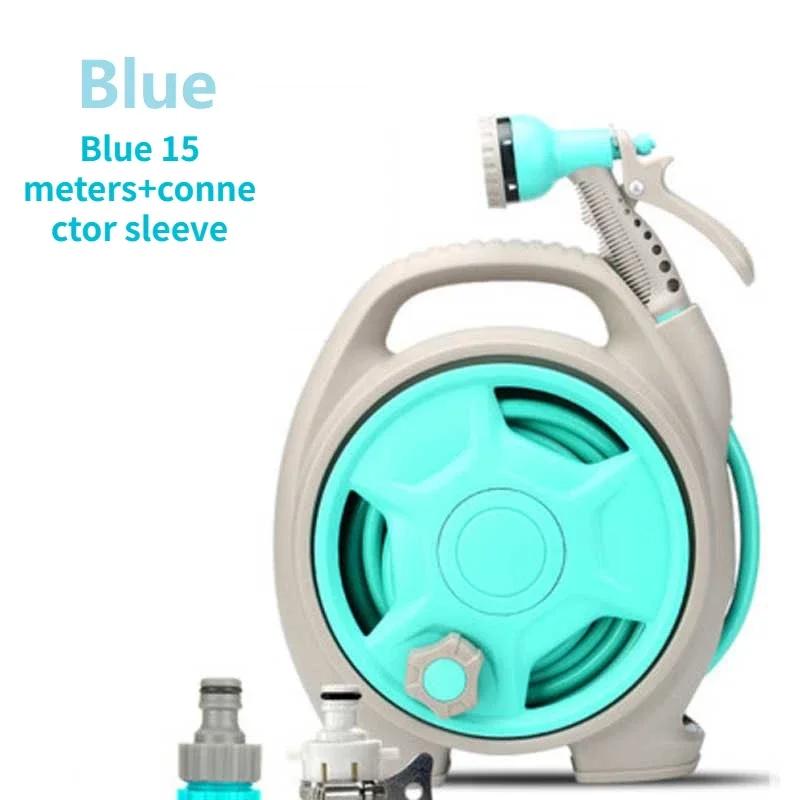 1pc Mini portable high-pressure water hose set with storage rack,portable, suitable for home gardening, cars, and floor cleaning синій
1pc Mini portable high-pressure water hose set with storage rack,portable, suitable for home gardening, cars, and floor cleaning синій