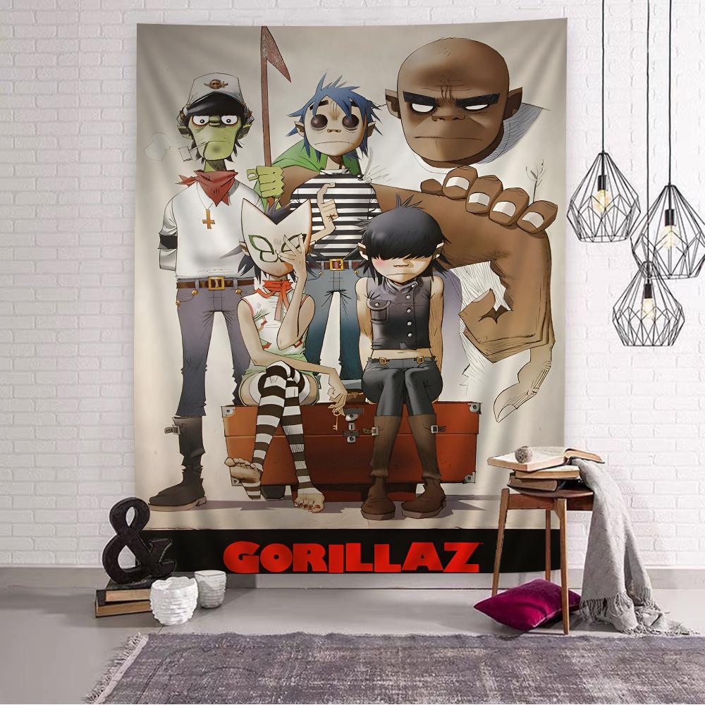 Retro Music Gorillaz Good Quality Anime Tapestry Hanging Tarot Hippie Wall Rugs Dorm Wall Hanging Sheets 74x94cm(29x37in)
Retro Music Gorillaz Good Quality Anime Tapestry Hanging Tarot Hippie Wall Rugs Dorm Wall Hanging Sheets 74x94cm(29x37in)