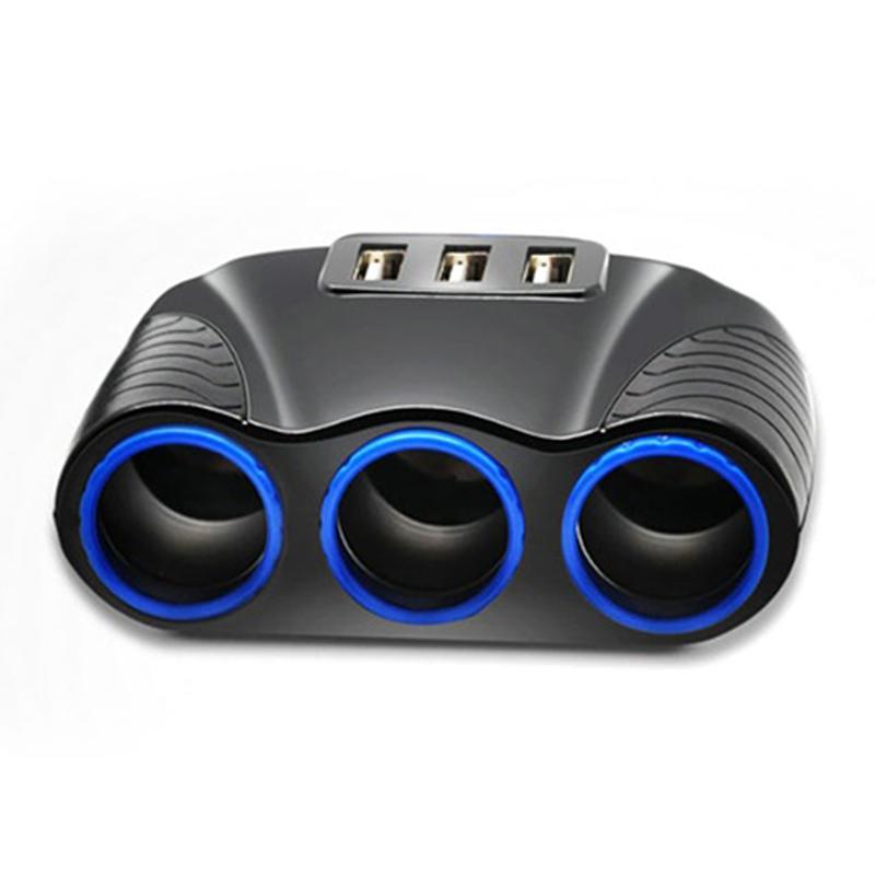 Автомобильное зарядное устройство с 3 разъемами USB, 120 Вт, 12 В/24 В, разветвитель постоянного тока, многофункциональный портативный прикуриватель
Автомобильное зарядное устройство с 3 разъемами USB, 120 Вт, 12 В/24 В, разветвитель постоянного тока, многофункциональный портативный прикуриватель