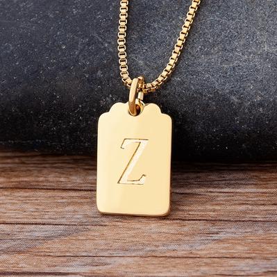 Nidin Hot Sale Personalize A-Z Letter Alphabet Pendant Long Chain Initial Necklaces Charms for Women Girls Jewelry Dropshipping
Nidin Hot Sale Personalize A-Z Letter Alphabet Pendant Long Chain Initial Necklaces Charms for Women Girls Jewelry Dropshipping