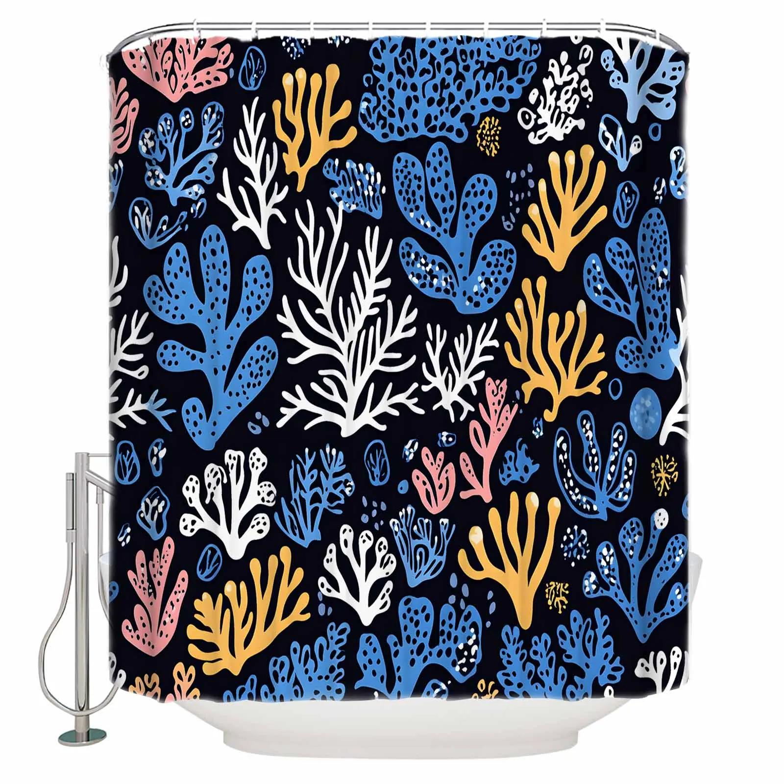 Black Vintage Coral Shower Curtains Waterproof Bath Curtains Home Decor Modern Luxury Bathroom Curtain W60H190(CM)-1 Pcs
Black Vintage Coral Shower Curtains Waterproof Bath Curtains Home Decor Modern Luxury Bathroom Curtain W60H190(CM)-1 Pcs