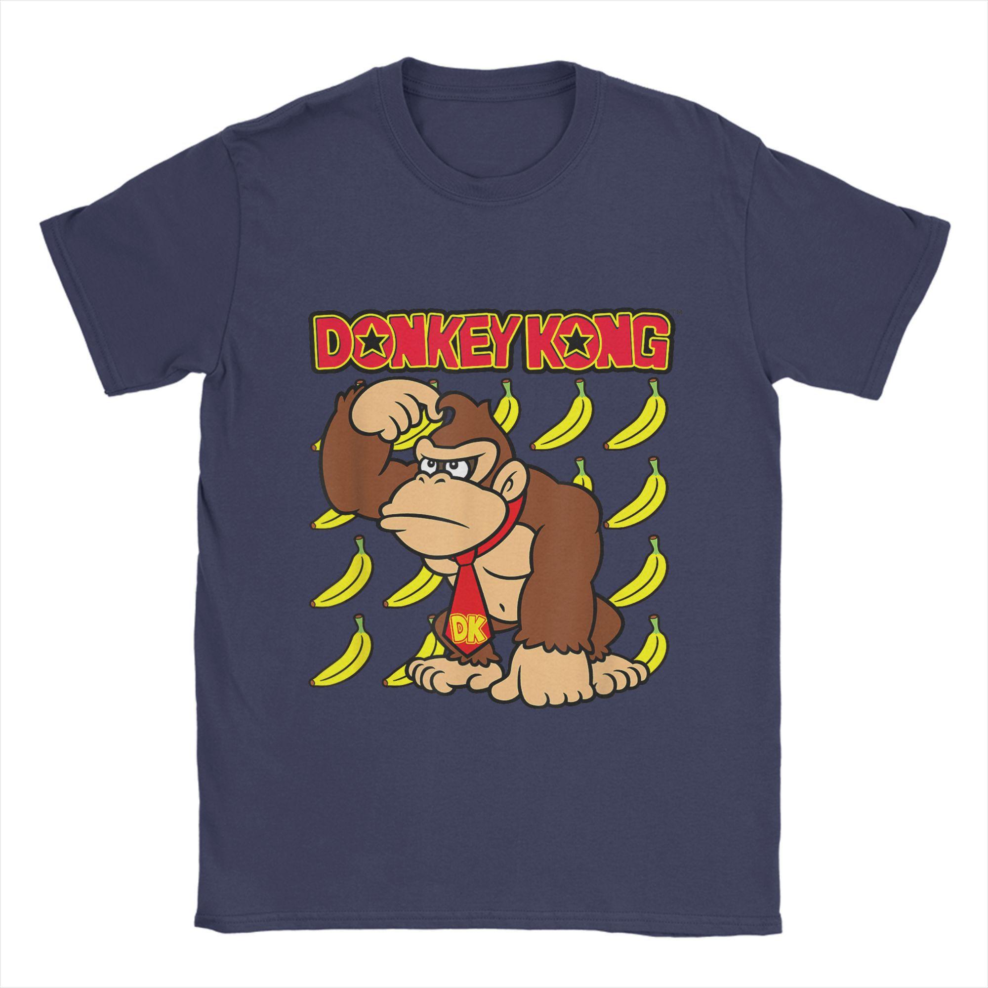 Men T-Shirts Fun Donkey Kong Vintage Cotton Tees Short Sleeve T Shirts Round Collar Tops 4XL 5XL 6XL 4XL
Men T-Shirts Fun Donkey Kong Vintage Cotton Tees Short Sleeve T Shirts Round Collar Tops 4XL 5XL 6XL 4XL