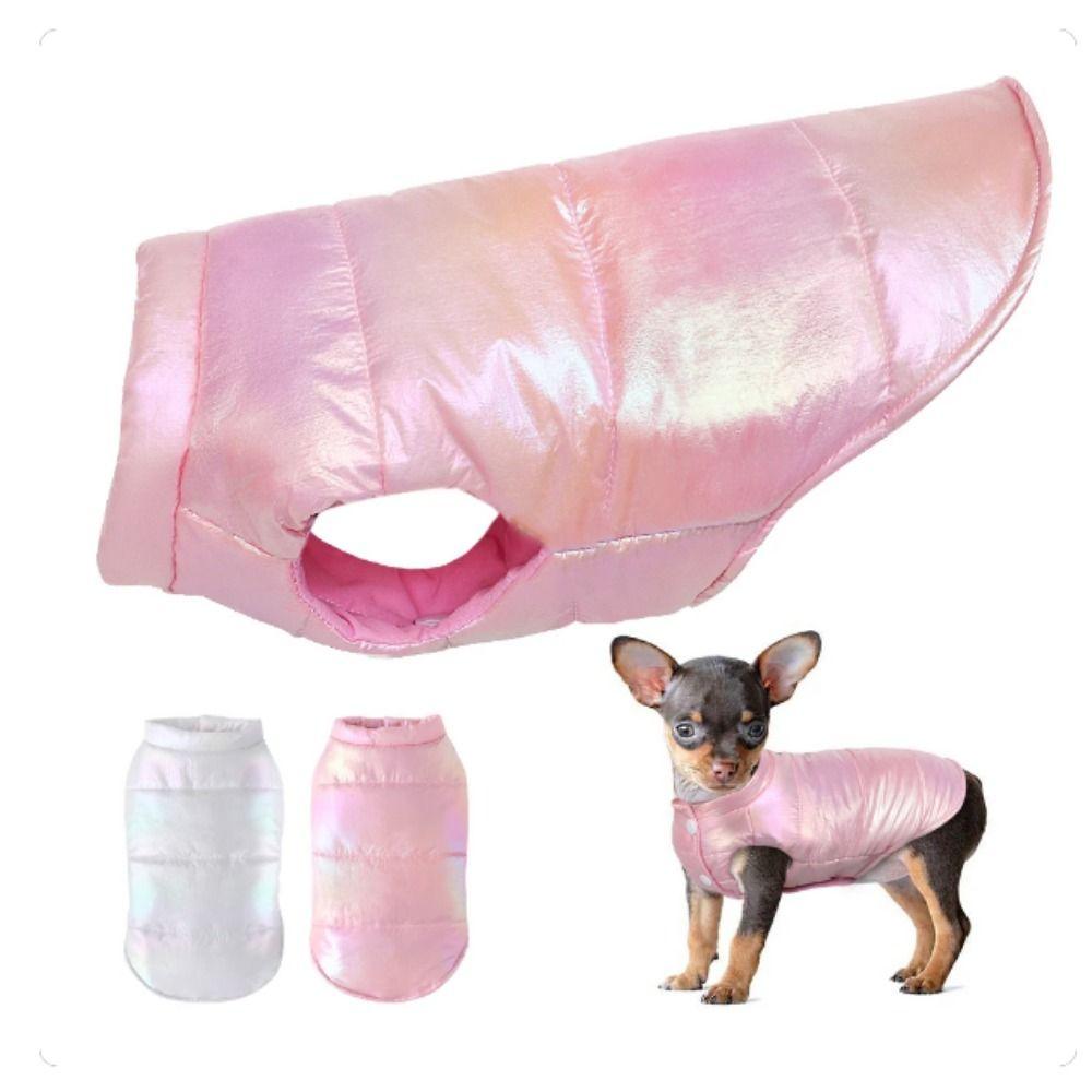 Laser Glossy Dogs Waterproof Jacket Acrylic Fibers Warm Dog Outfit Pet Cotton Jacket Winter XS розовый
Laser Glossy Dogs Waterproof Jacket Acrylic Fibers Warm Dog Outfit Pet Cotton Jacket Winter XS розовый