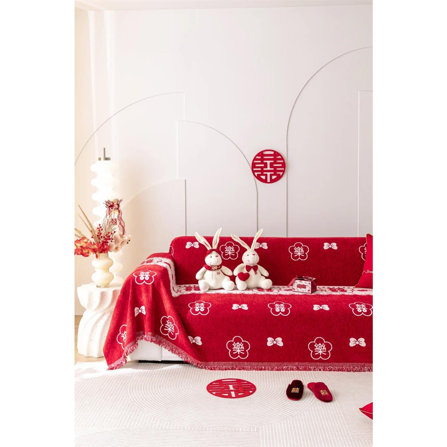 Китайский красный чехол для дивана, полотенце для дивана, шенилл, универсальный чехол для дивана, коврик для животных, пылезащитный чехол для дивана, подушка для дивана в гостиной 180x130cm
Китайский красный чехол для дивана, полотенце для дивана, шенилл, универсальный чехол для дивана, коврик для животных, пылезащитный чехол для дивана, подушка для дивана в гостиной 180x130cm