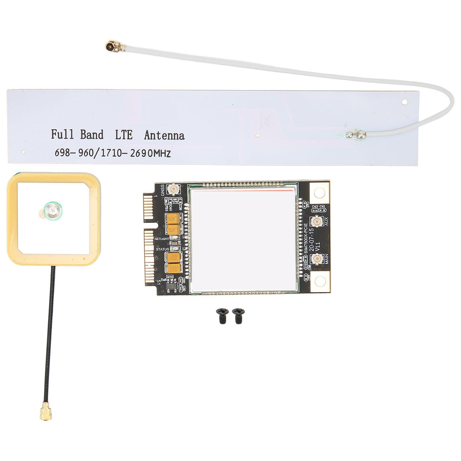 Mini PCIE Network Card 7600SAH Chip Mini PCIE Adapter with SIM Antenna Card Slot for Remote
Mini PCIE Network Card 7600SAH Chip Mini PCIE Adapter with SIM Antenna Card Slot for Remote