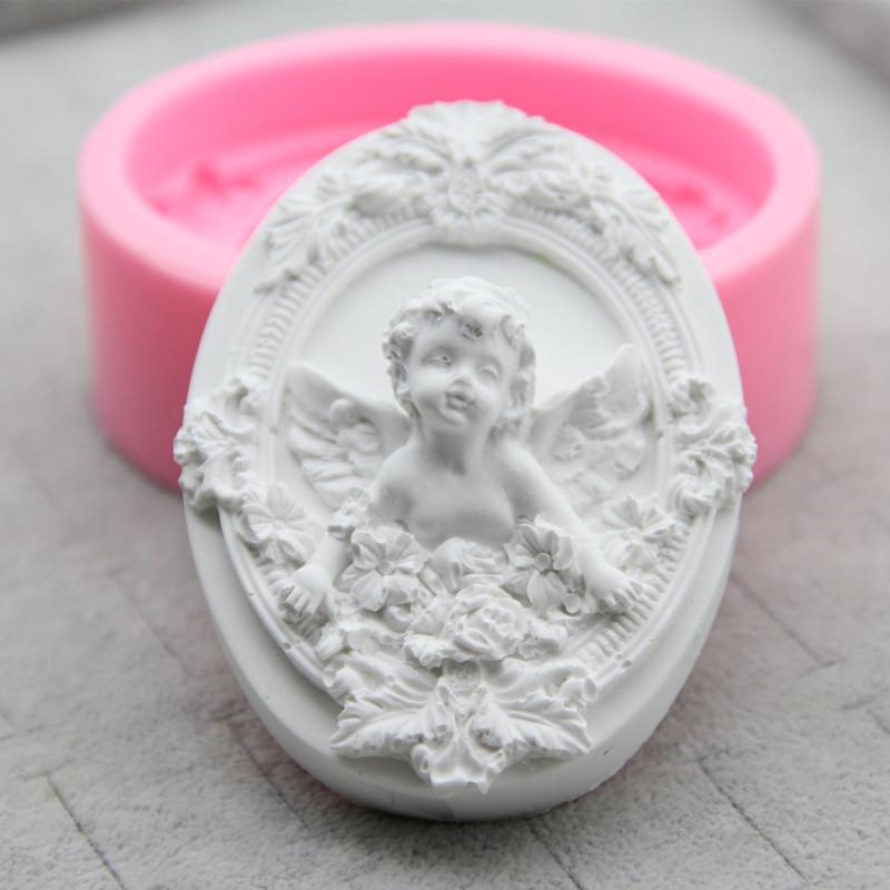 Soap Silicone Craft Cute Baby Angel Shape Soap Form Candle Mould DIY Aroma Plaster Making Tool Fondant Cake Baking Molds
Soap Silicone Craft Cute Baby Angel Shape Soap Form Candle Mould DIY Aroma Plaster Making Tool Fondant Cake Baking Molds