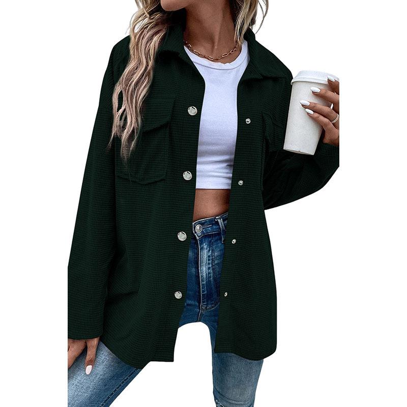 2025 autumn new solid color long-sleeved jacket women s casual versatile multi-pocket textured jacket women XXL
2025 autumn new solid color long-sleeved jacket women s casual versatile multi-pocket textured jacket women XXL