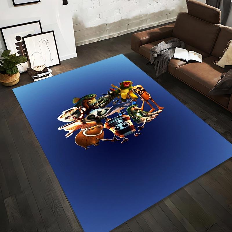 Colorful Cartoon Characters Printed Carpet with Blue Background Suitable for use as an anti-slip for living room bedroom sofas 40x60cm( 15x23in )
Colorful Cartoon Characters Printed Carpet with Blue Background Suitable for use as an anti-slip for living room bedroom sofas 40x60cm( 15x23in )