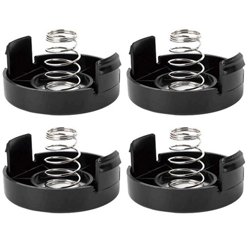 4 Spool Caps + 4 Springs for Black & Decker ST1000/ST3000/ST4000/ST4500 Lawn Mower, 682378-02 A
4 Spool Caps + 4 Springs for Black & Decker ST1000/ST3000/ST4000/ST4500 Lawn Mower, 682378-02 A