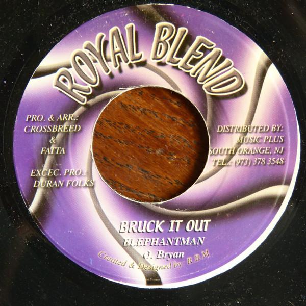 7inch Record ELEPHANT MAN - Bruck It Out NONE Royal Blend Jamaica Reggae, Ska & Dub Used
7inch Record ELEPHANT MAN - Bruck It Out NONE Royal Blend Jamaica Reggae, Ska & Dub Used