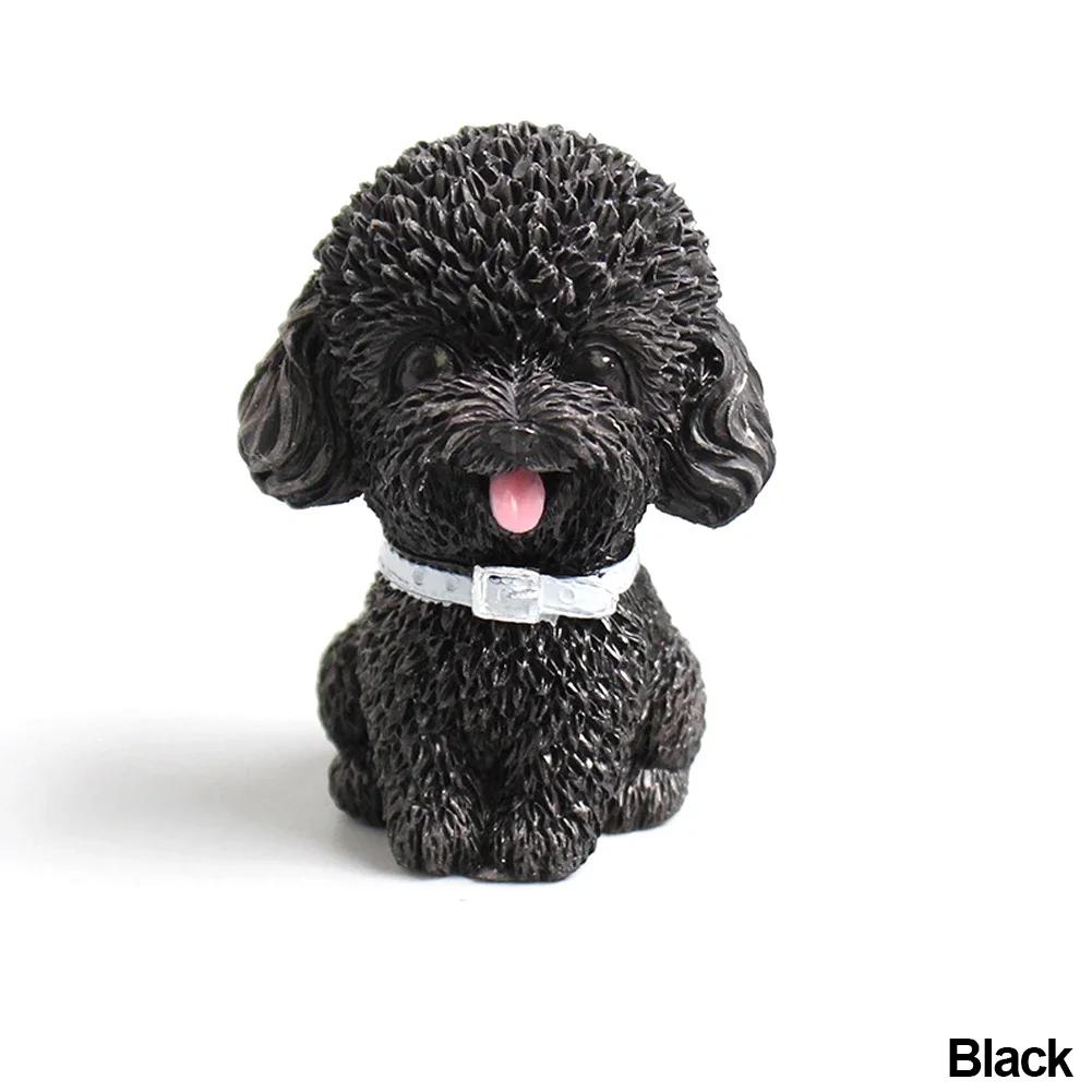 Resin Teddy Dog Figurine Animal Model Home Decor Miniature Garden Decoration Ornament Mini Dolls Children Desktop Model чорний
Resin Teddy Dog Figurine Animal Model Home Decor Miniature Garden Decoration Ornament Mini Dolls Children Desktop Model чорний