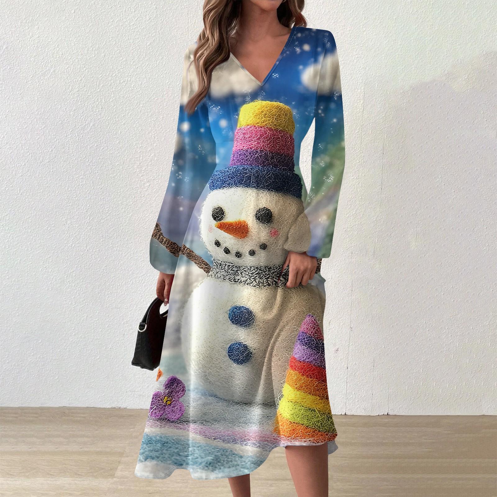 Женское осенне-зимнее повседневное модное длинное платье с v-образным вырезом и длинным рукавом с принтом XXL
Женское осенне-зимнее повседневное модное длинное платье с v-образным вырезом и длинным рукавом с принтом XXL