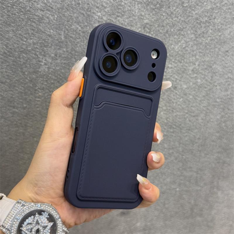 Luxury Soft Silicone Wallet Case For iPhone 17 Air 16E 15 14 Plus 13 12 Mini 11 Pro Max XR XS Shockproof Card Holder Slot Cover iPhone 12 mini темно-синього кольору
Luxury Soft Silicone Wallet Case For iPhone 17 Air 16E 15 14 Plus 13 12 Mini 11 Pro Max XR XS Shockproof Card Holder Slot Cover iPhone 12 mini темно-синього кольору