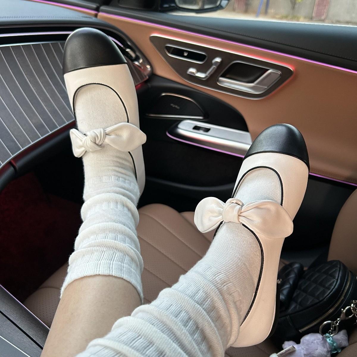 Sheepskin version~ Leather bow flat Mary Jane single shoes women s new Xiaoxiangfeng evening shoes ladyshoes small leather shoes 35
Sheepskin version~ Leather bow flat Mary Jane single shoes women s new Xiaoxiangfeng evening shoes ladyshoes small leather shoes 35