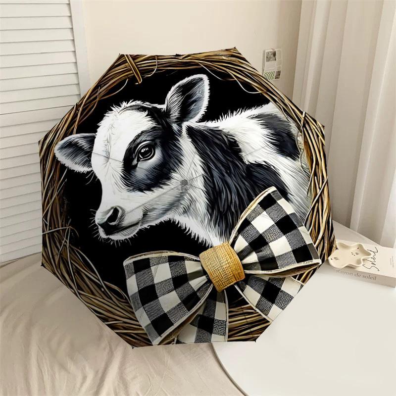 1PC cow bowtieUmbrella-8-Rib Reinforced, Automatic Open, Lightweight & Durable, Cute Fashion Accessory for Outdoor-P209
1PC cow bowtieUmbrella-8-Rib Reinforced, Automatic Open, Lightweight & Durable, Cute Fashion Accessory for Outdoor-P209