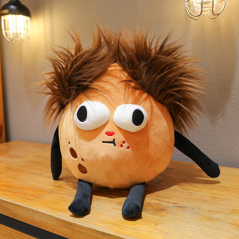 Explosive Potato Hair Plush Toy Throw Pillow Stuffed Doll Sausage Cartoon Mouth Standard,20cm/7.87in
Explosive Potato Hair Plush Toy Throw Pillow Stuffed Doll Sausage Cartoon Mouth Standard,20cm/7.87in