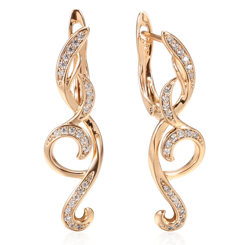 Earings Fashion Jewelry Natural Zircon Rose Gold Color Long Tassel Dangle Earrings For Women Daily Fine Jewelry
Earings Fashion Jewelry Natural Zircon Rose Gold Color Long Tassel Dangle Earrings For Women Daily Fine Jewelry