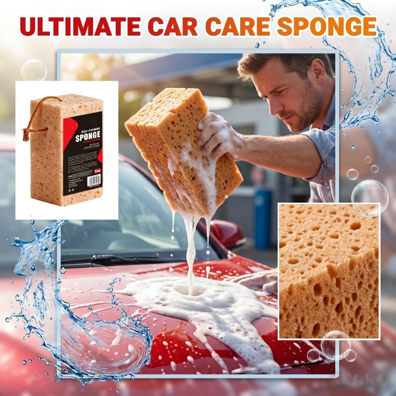 High-Foaming Car Wash Sponge Thickened Large Size 21x11x8cm Durable Soft Cleaning Sponge for Vehicle Surface Care and Maintenance One Size кавовий
High-Foaming Car Wash Sponge Thickened Large Size 21x11x8cm Durable Soft Cleaning Sponge for Vehicle Surface Care and Maintenance One Size кавовий
