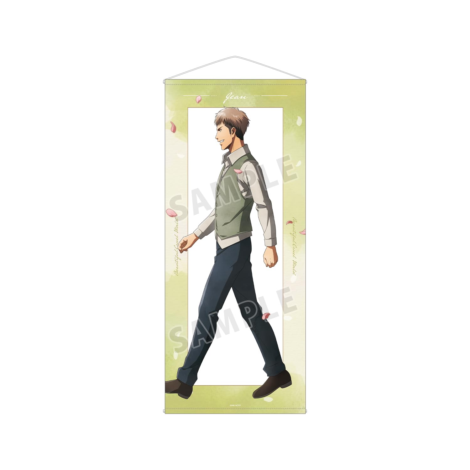 Attack on Titan Original Illustration Jean Steps Watercolor Style Extra Large Tapestry Ver.
Attack on Titan Original Illustration Jean Steps Watercolor Style Extra Large Tapestry Ver.