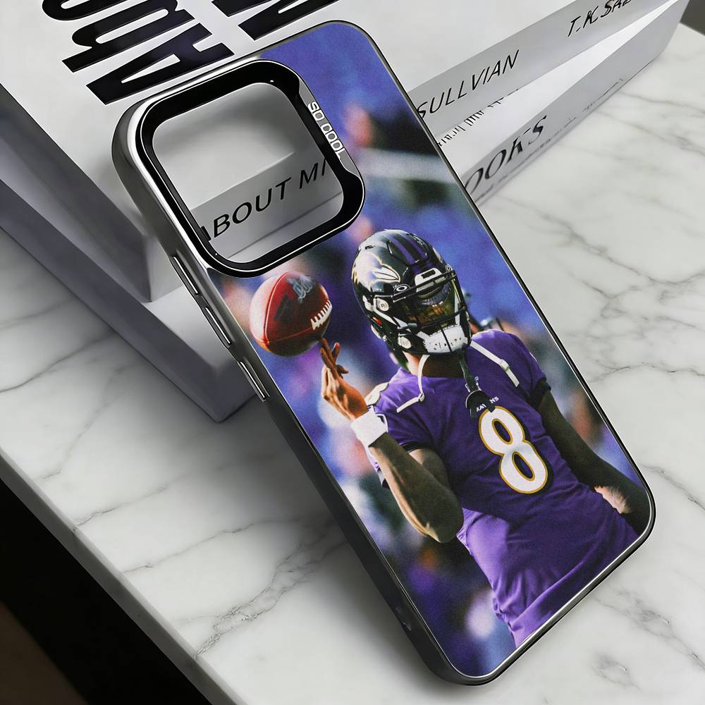 L-Lamar Jackson Phone Case For iPhone 17,16,15,14,13,12,11 Plus,Pro Max,XS,Colorful Silver Phone case Funda Cover iPhone16se4
L-Lamar Jackson Phone Case For iPhone 17,16,15,14,13,12,11 Plus,Pro Max,XS,Colorful Silver Phone case Funda Cover iPhone16se4
