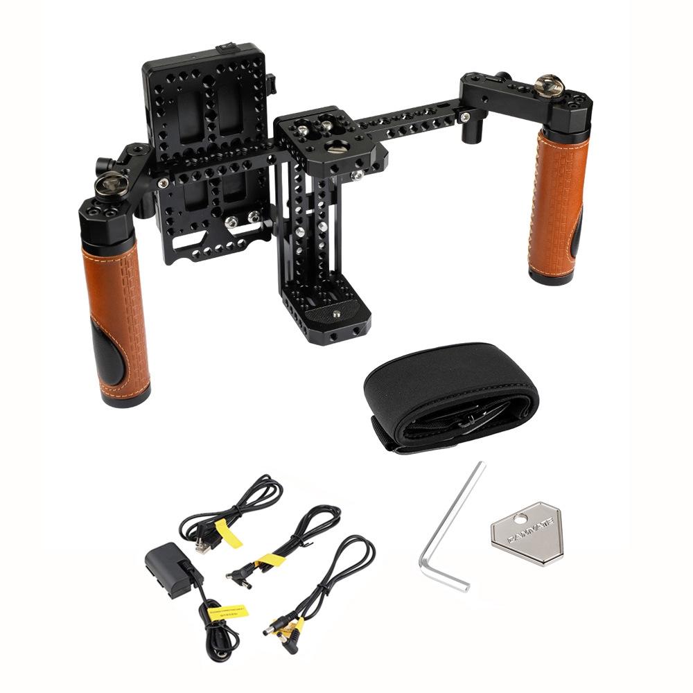 5-inch/7-inch Monitor Cage Kit with V-mount Battery Plate HDRIG 1946 чёрный
5-inch/7-inch Monitor Cage Kit with V-mount Battery Plate HDRIG 1946 чёрный