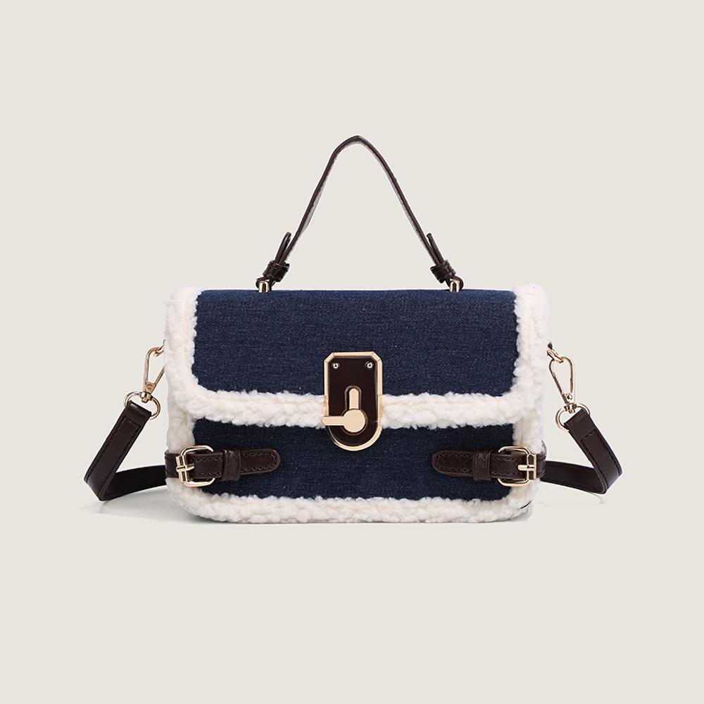 Сумка через плечо из овечьей шерсти для женщин, осень-зима, новая высококачественная фактурная сумка, универсальные квадратные сумки для поездок на работу
Сумка через плечо из овечьей шерсти для женщин, осень-зима, новая высококачественная фактурная сумка, универсальные квадратные сумки для поездок на работу