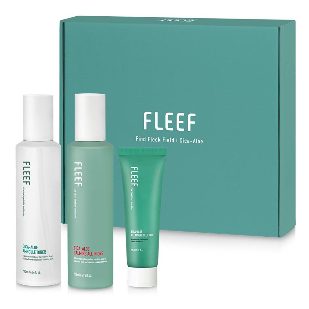 FLEEF Cica Aloe Skin Care Ampoule Тоник для кожи 200 мл + Успокаивающий комплекс 200 мл + Очищающий гель-пенка 50 мл Успокаивающий подарочный набор, 1 набор
FLEEF Cica Aloe Skin Care Ampoule Тоник для кожи 200 мл + Успокаивающий комплекс 200 мл + Очищающий гель-пенка 50 мл Успокаивающий подарочный набор, 1 набор