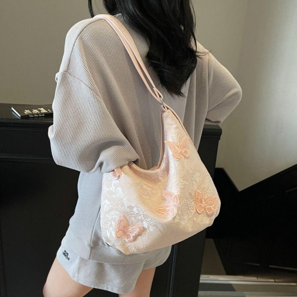 Butterfly Chinese Style Handbag Elegant Hanfu Backpack Portable Embroidery Shoulder Bag Women рожевий
Butterfly Chinese Style Handbag Elegant Hanfu Backpack Portable Embroidery Shoulder Bag Women рожевий