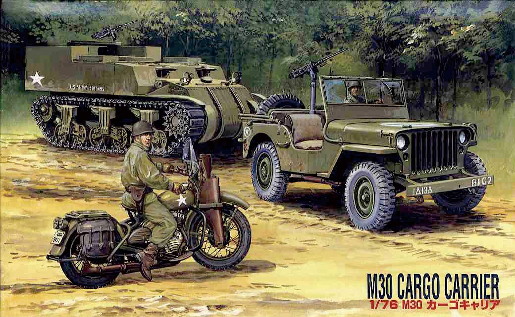 Fujimi Model Special World Armor Series M30 Cargo Carrier 1/76 No.15
Fujimi Model Special World Armor Series M30 Cargo Carrier 1/76 No.15