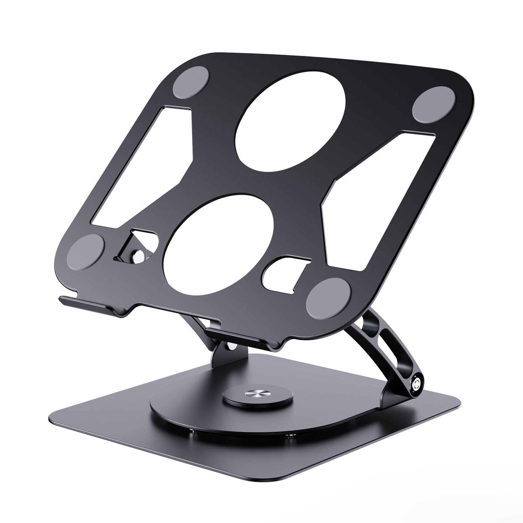 Aluminum Alloy Laptop Cooling Stand with 360° Rotation & Three-Level Adjustability
Aluminum Alloy Laptop Cooling Stand with 360° Rotation & Three-Level Adjustability