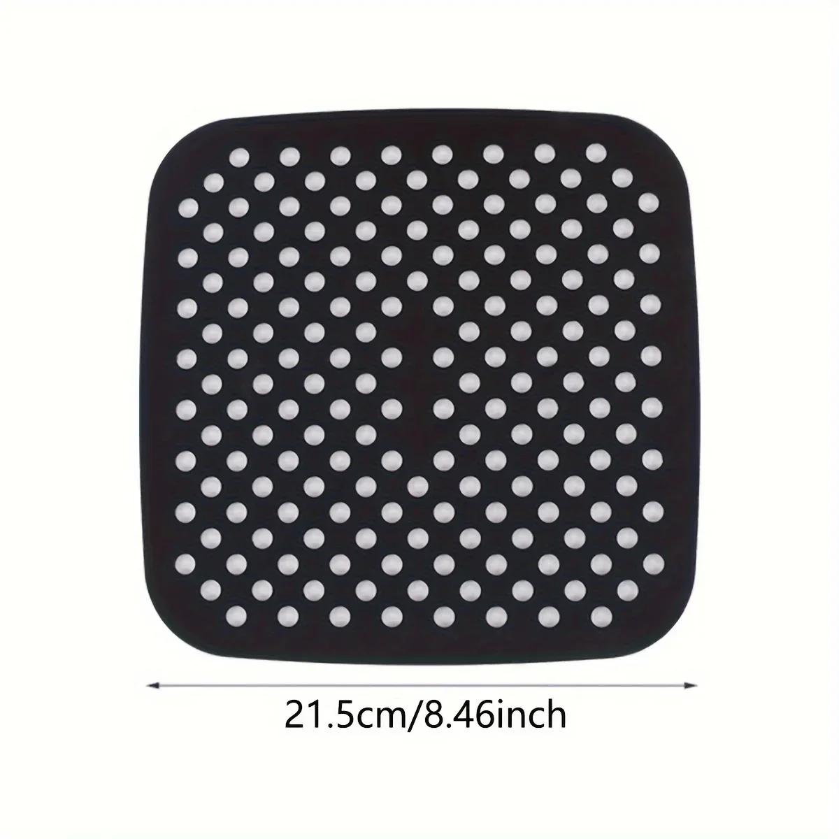 8.5 Inch AirFryer Silicone Liners,None Stick Air Fryer Liner Square Mat, Reusable Air Fryer Insert, Fits 3-5 QT Air Fryer Pot чорний
8.5 Inch AirFryer Silicone Liners,None Stick Air Fryer Liner Square Mat, Reusable Air Fryer Insert, Fits 3-5 QT Air Fryer Pot чорний