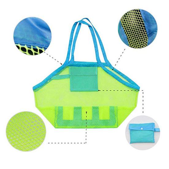 Сетчатая пляжная сумка с плечевым ремнем, большой вместимости, выдерживающая большую нагрузку, складная конструкция, сумка для хранения, органайзер для пляжных игрушек L зелёный
Сетчатая пляжная сумка с плечевым ремнем, большой вместимости, выдерживающая большую нагрузку, складная конструкция, сумка для хранения, органайзер для пляжных игрушек L зелёный